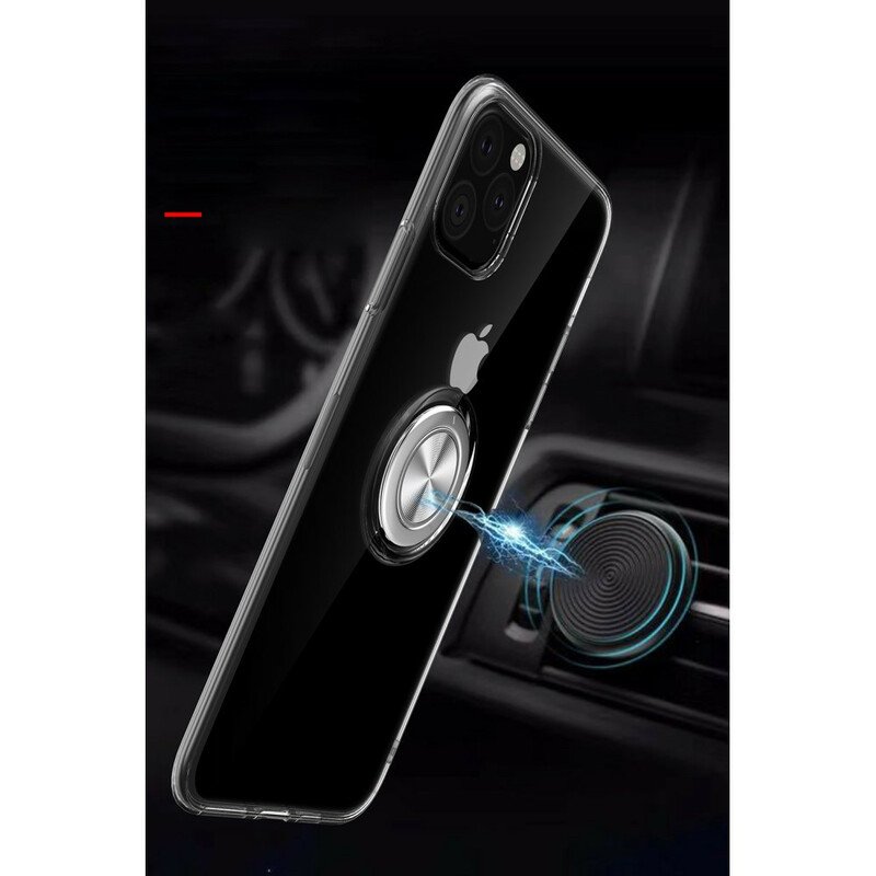 Skal iPhone 11 Pro Max Transparent Med Ring-support