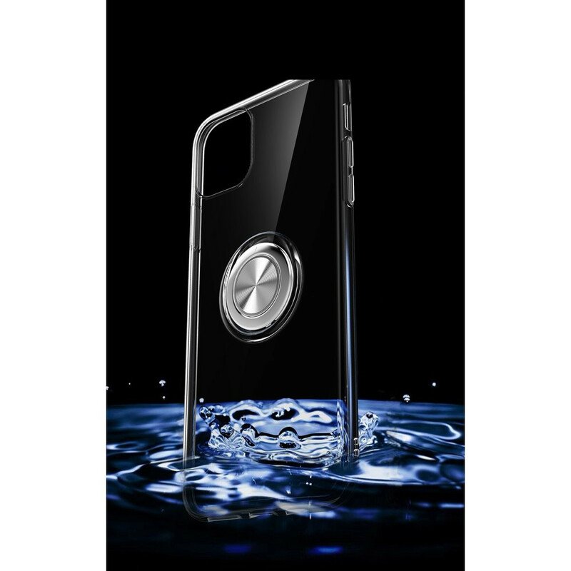 Skal iPhone 11 Pro Max Transparent Med Ring-support