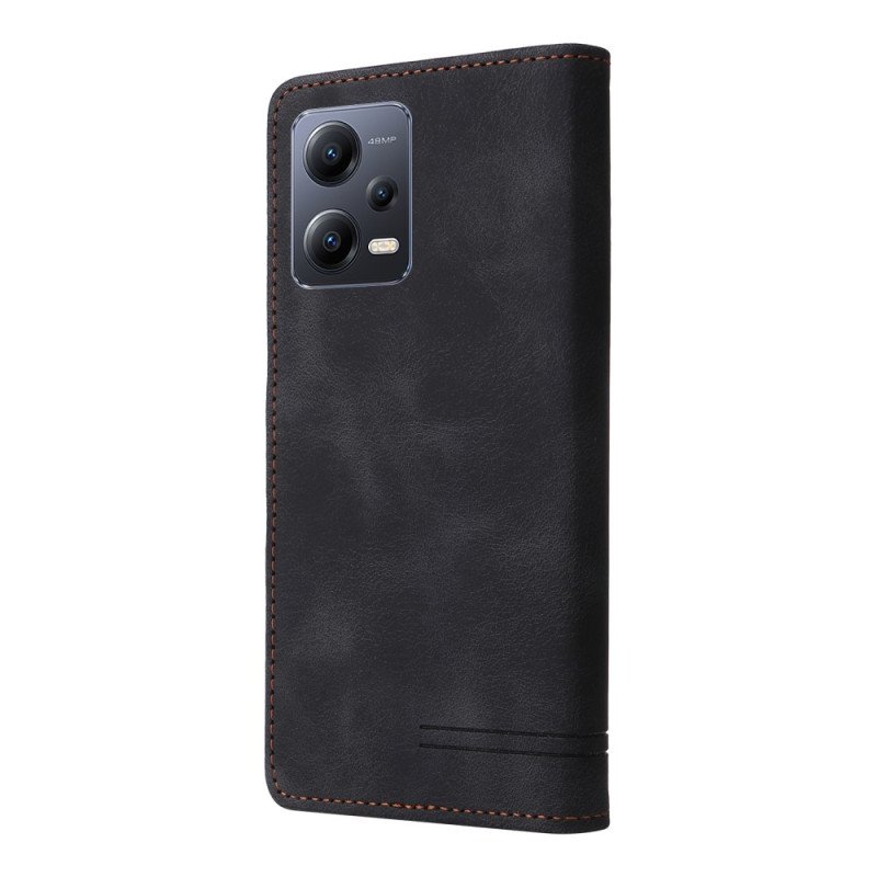 Fodral Xiaomi Redmi Note 12 5G Läder Styling