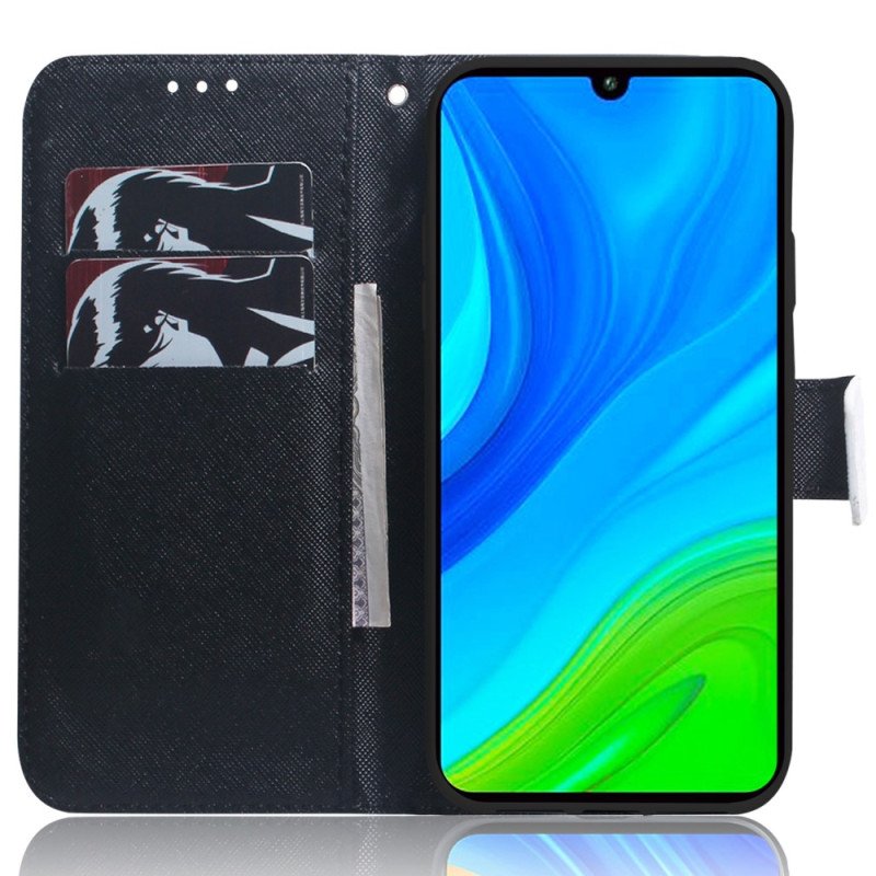 Folio-fodral Xiaomi Redmi Note 12 5G Med Kedjar Strappy Puppy Dream