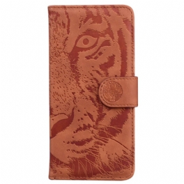 Folio-fodral Xiaomi Redmi Note 12 5G Tiger Fotavtryck