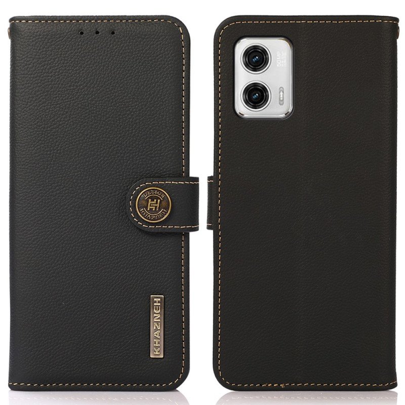 Fodral Moto G73 5G Khazneh Rfid-rem