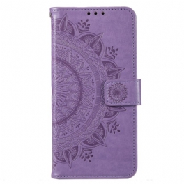 Folio-fodral Moto G73 5G Sol Mandala