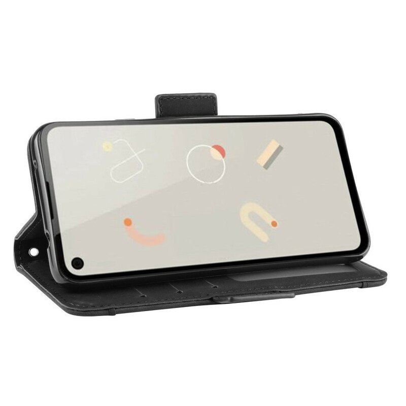 Folio-fodral Google Pixel 4A Multi-card Premier Class