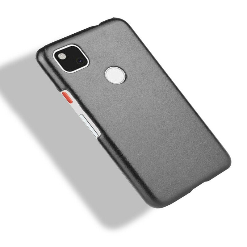 Skal Google Pixel 4A Litchi Performance Lädereffekt