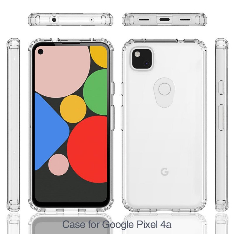 Skal Google Pixel 4A Transparent Och Akryl