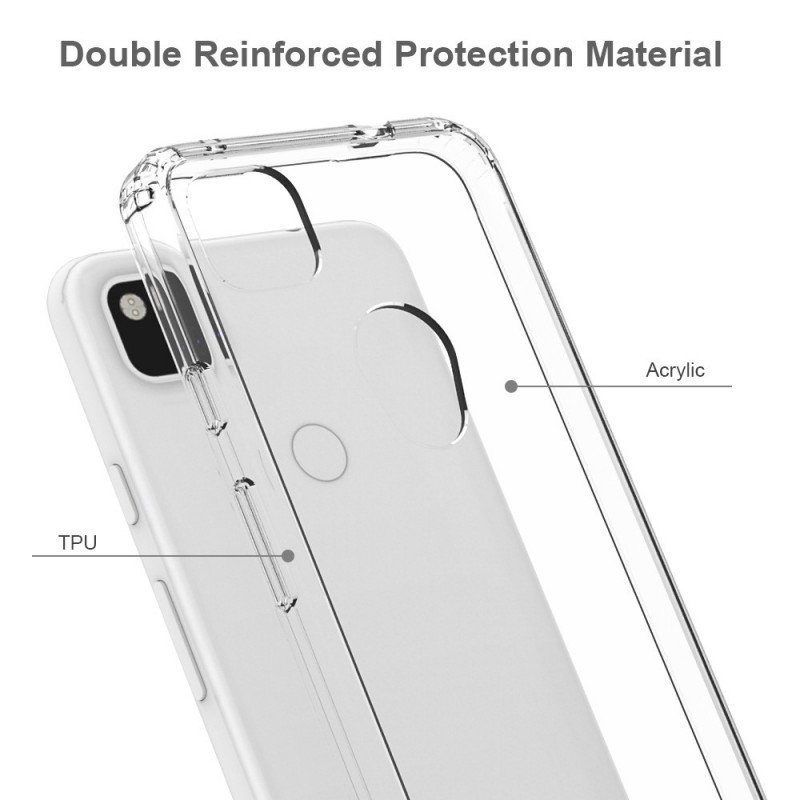 Skal Google Pixel 4A Transparent Och Akryl