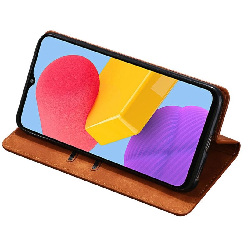 Folio-fodral Samsung Galaxy M13 Läderfodral Klassisk Sötma