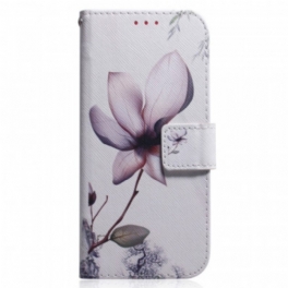 Fodral Xiaomi Redmi Note 11 / 11S Blomma Dusty Pink