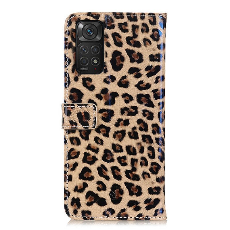 Fodral Xiaomi Redmi Note 11 / 11S Vanlig Leopard