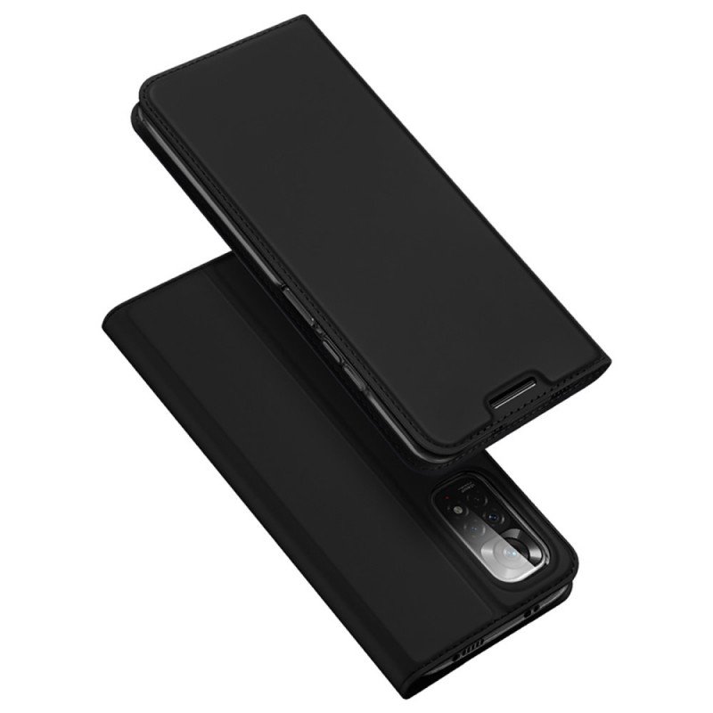 Folio-fodral Xiaomi Redmi Note 11 / 11S Läderfodral Skin Pro Dux Ducis