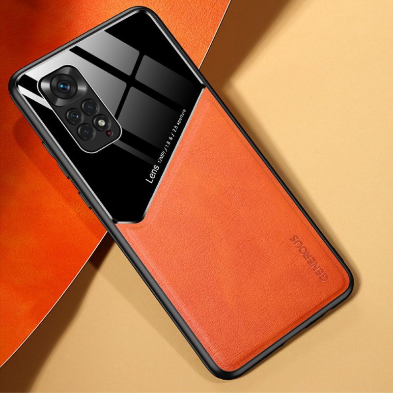 Mobilskal Xiaomi Redmi Note 11 / 11S Magnetisk Lädereffekt