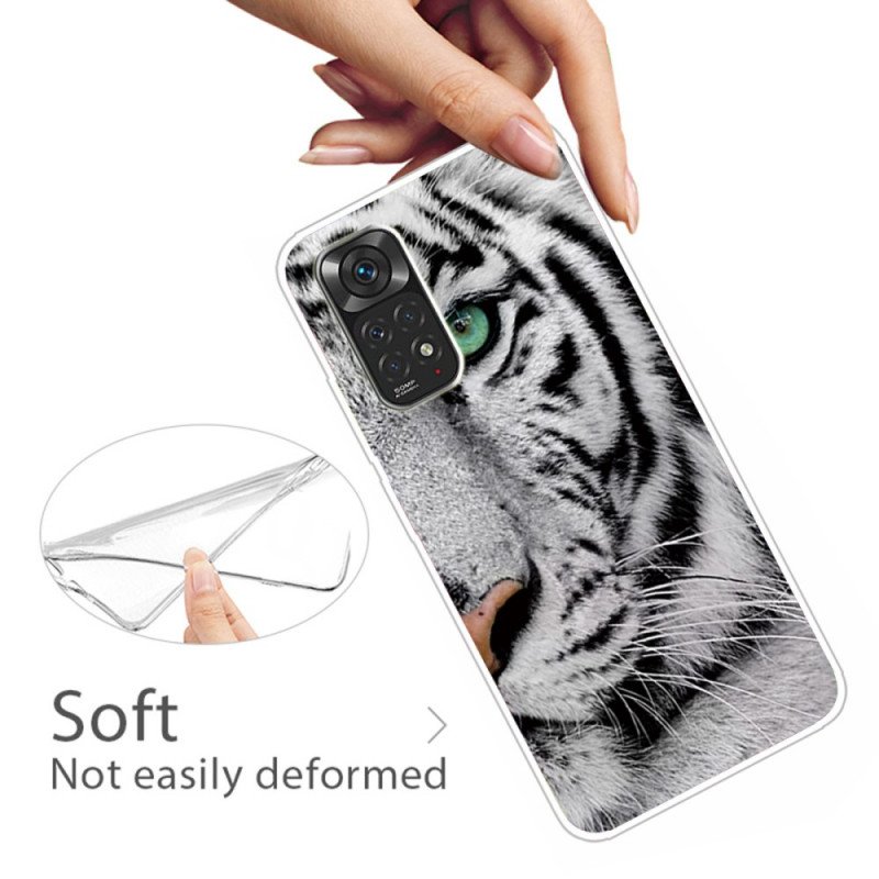 Skal Xiaomi Redmi Note 11 / 11S Flexibel Tiger