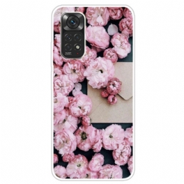 Skal Xiaomi Redmi Note 11 / 11S Intensiva Blommor