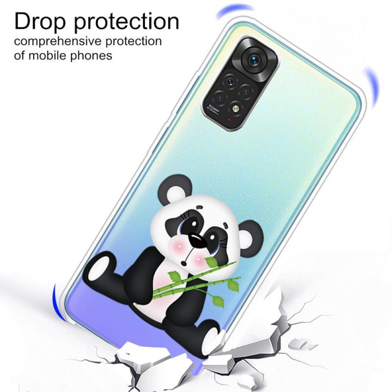 Skal Xiaomi Redmi Note 11 / 11S Sömlös Sad Panda