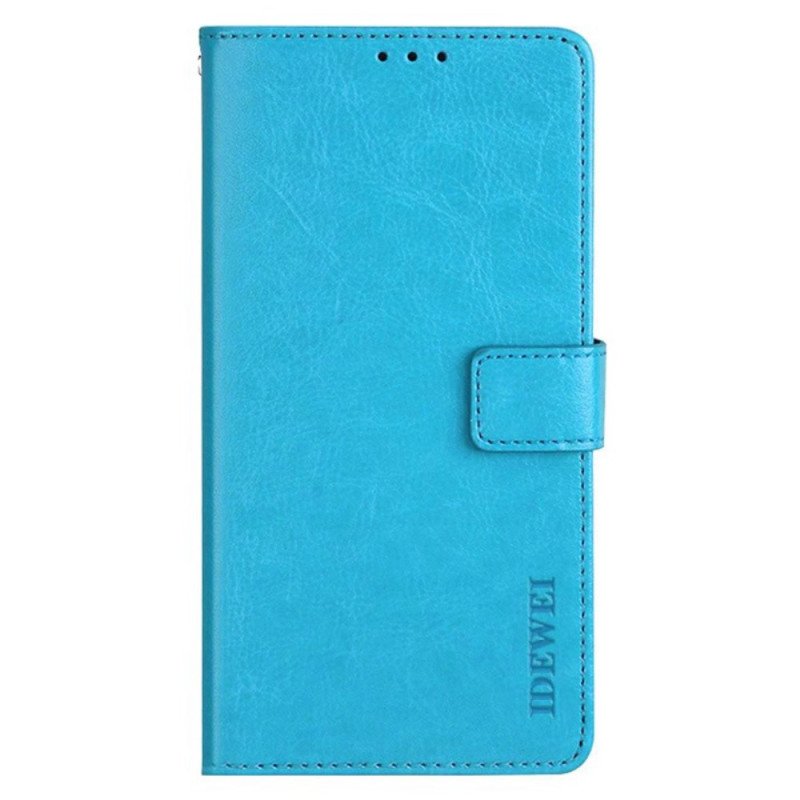 Fodral Oneplus 12 5g Faux Leather Retro Idewei