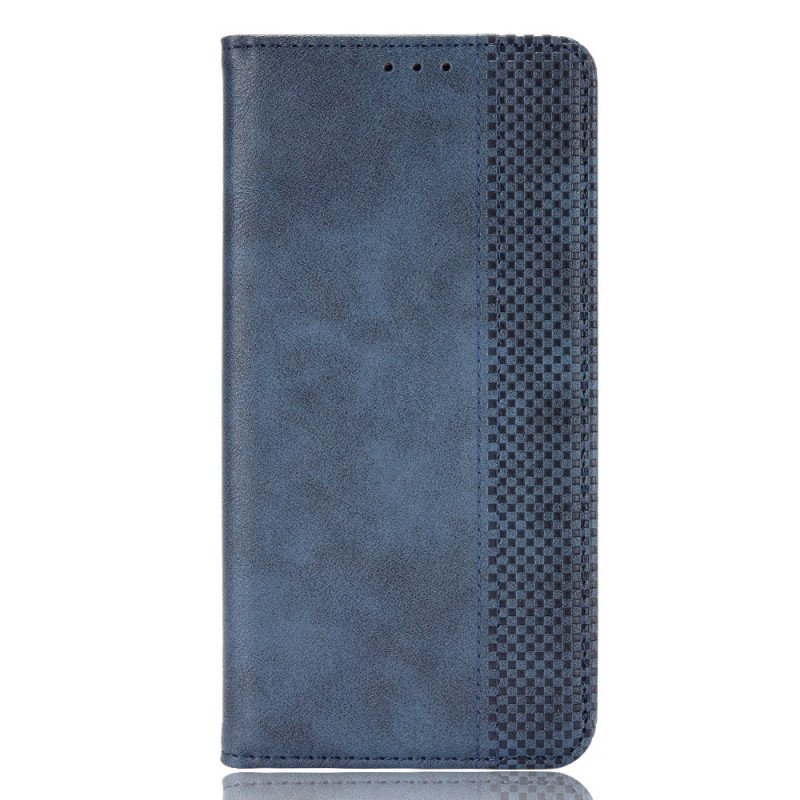 Folio-fodral Oneplus 12 5g Telefonfodral Retro Textur