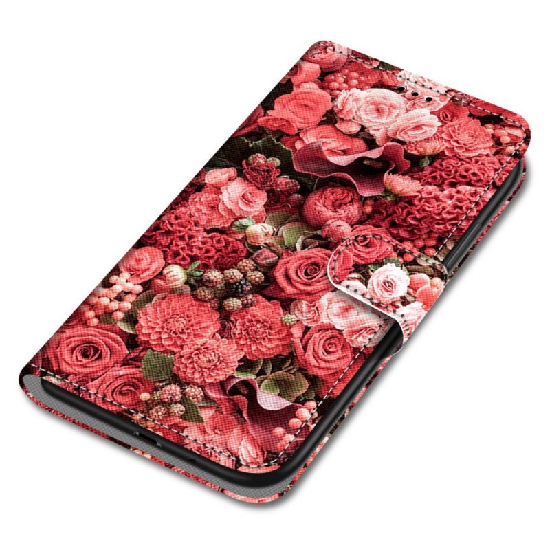 Fodral Samsung Galaxy S22 Plus 5G Blommig Romantik