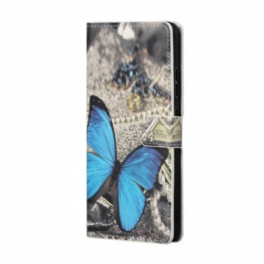 Fodral Samsung Galaxy S22 Plus 5G Butterfly Prestige Blue