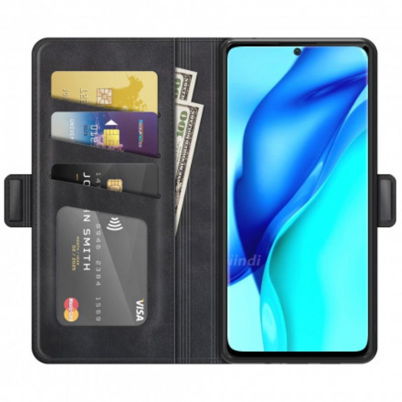 Fodral Huawei P50 Pro Stil Läderdesign