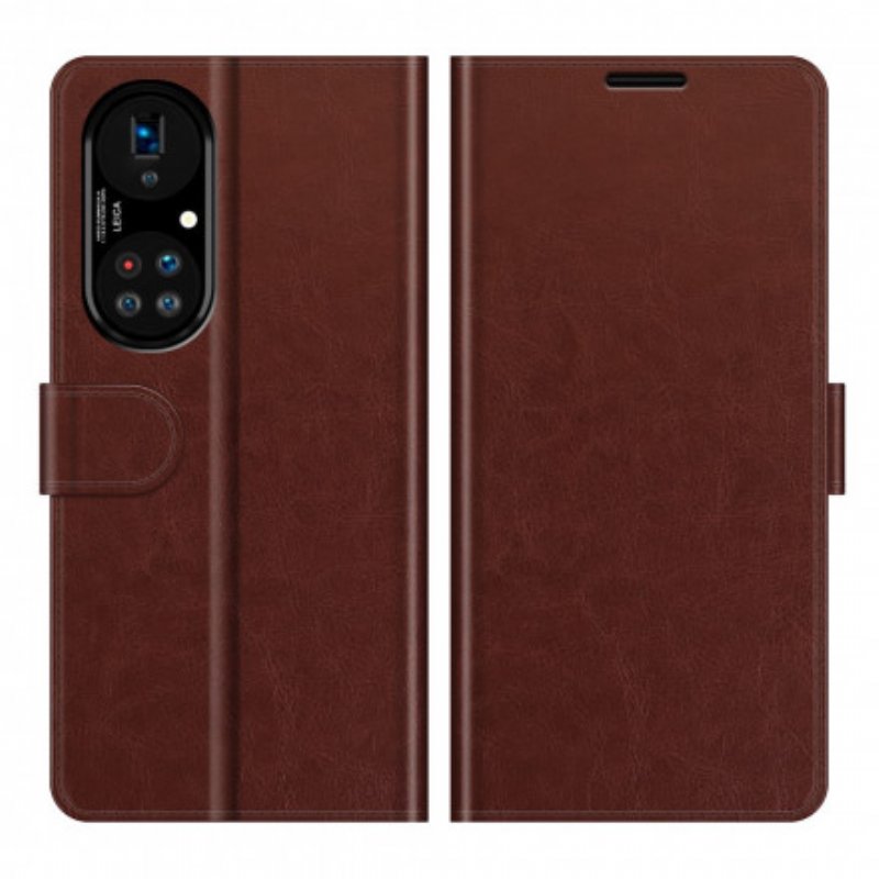 Fodral Huawei P50 Pro Stil Läderdesign