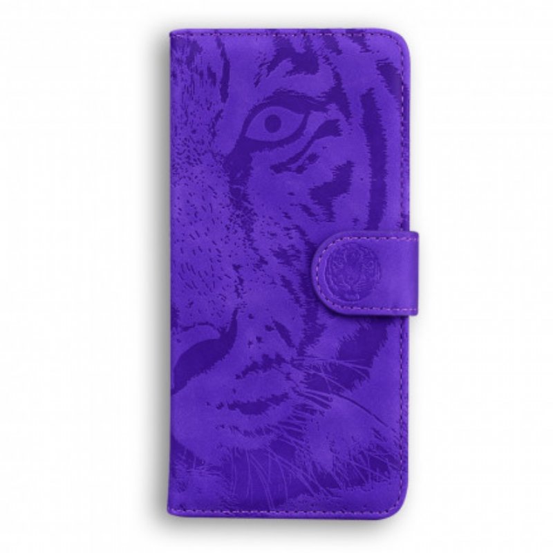 Fodral Huawei P50 Pro Tiger Face Print