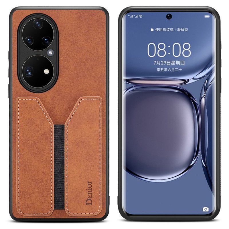 Skal Huawei P50 Pro Denior Elastisk Korthållare