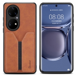 Skal Huawei P50 Pro Denior Elastisk Korthållare