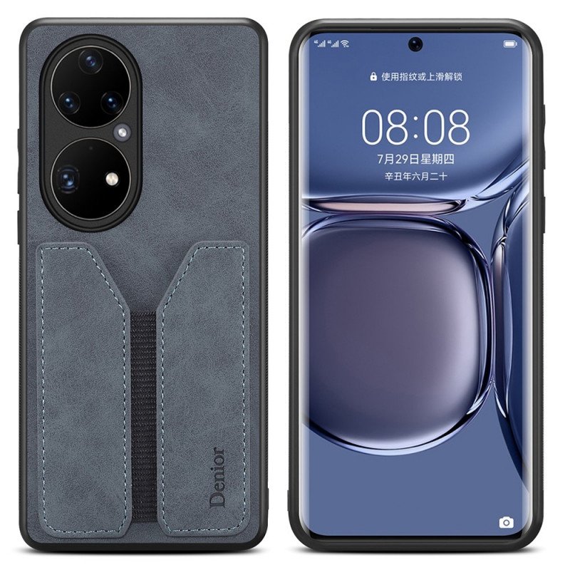 Skal Huawei P50 Pro Denior Elastisk Korthållare