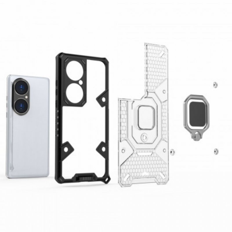 Skal Huawei P50 Pro Honeycomb Resistant Hybrid