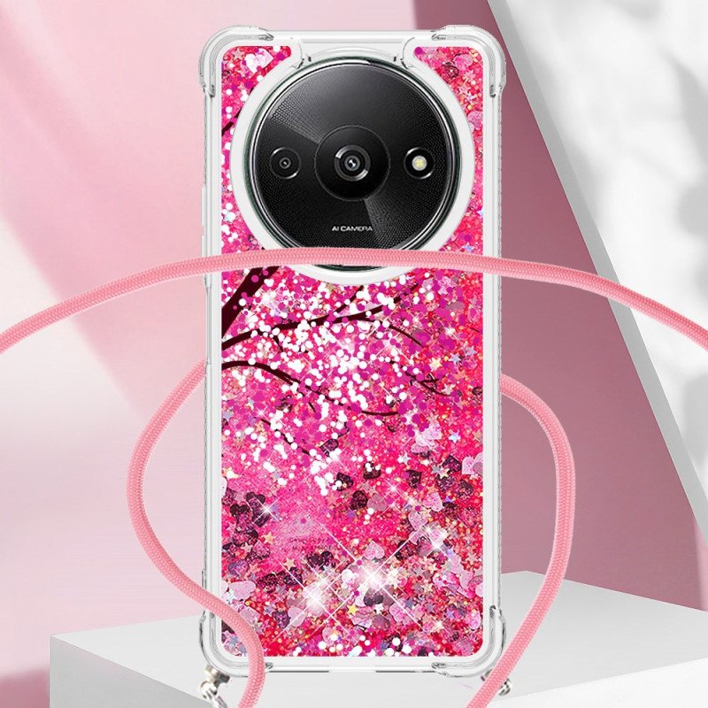 Skal Poco C61 Cherry Blossom Glitter