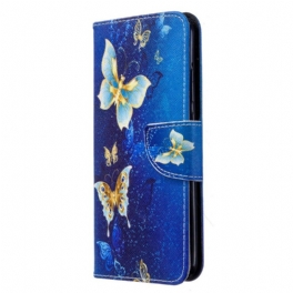 Fodral Huawei P40 Lite E Butterflies Kings