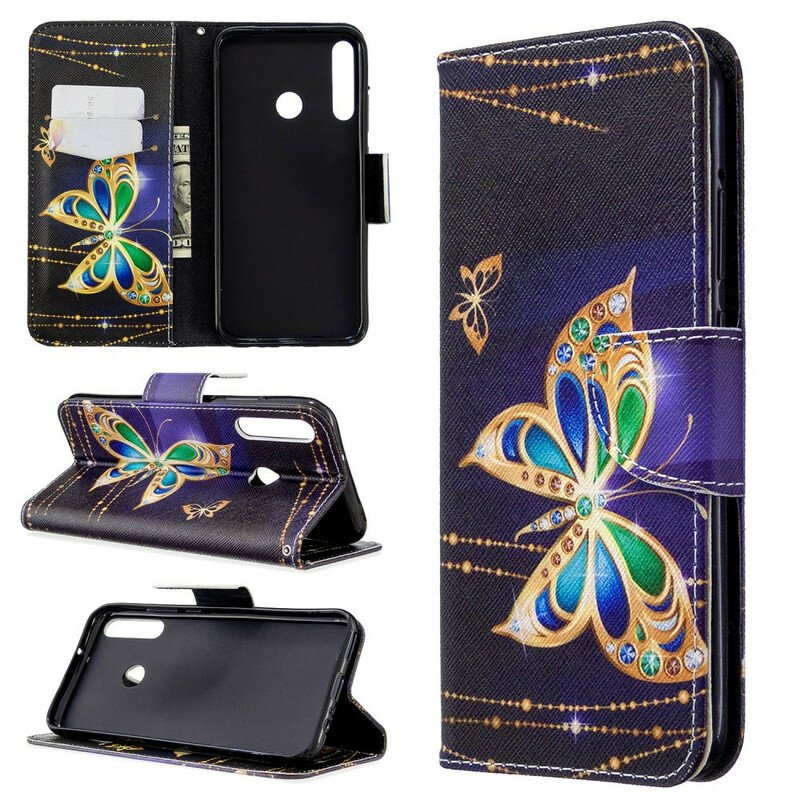 Fodral Huawei P40 Lite E Butterflies Kings