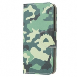 Fodral Huawei P40 Lite E Militärt Kamouflage