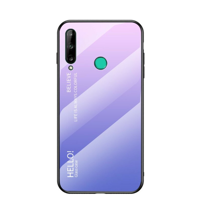 Skal Huawei P40 Lite E Härdat Glas Hej