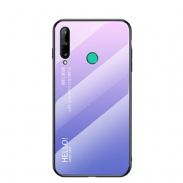 Skal Huawei P40 Lite E Härdat Glas Hej