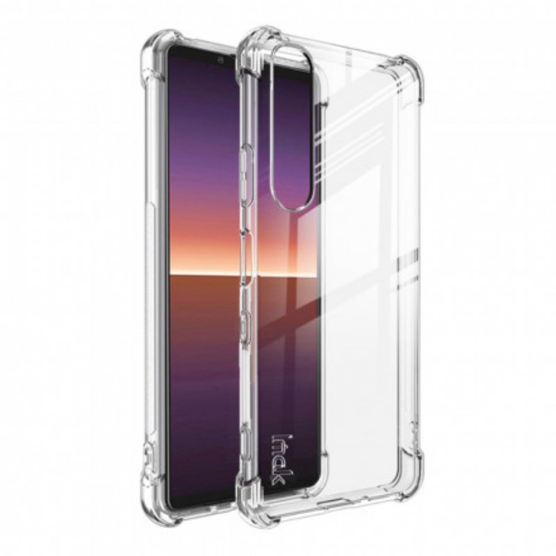 Skal Sony Xperia 1 III Transparent Med Imak Screen Film