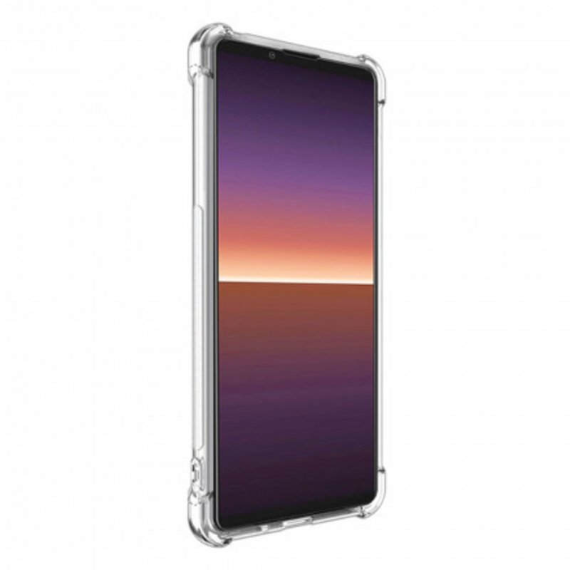 Skal Sony Xperia 1 III Transparent Med Imak Screen Film