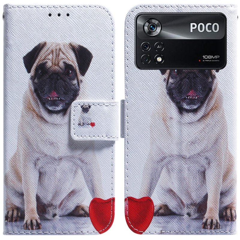 Fodral Poco X4 Pro 5G Mops Hund