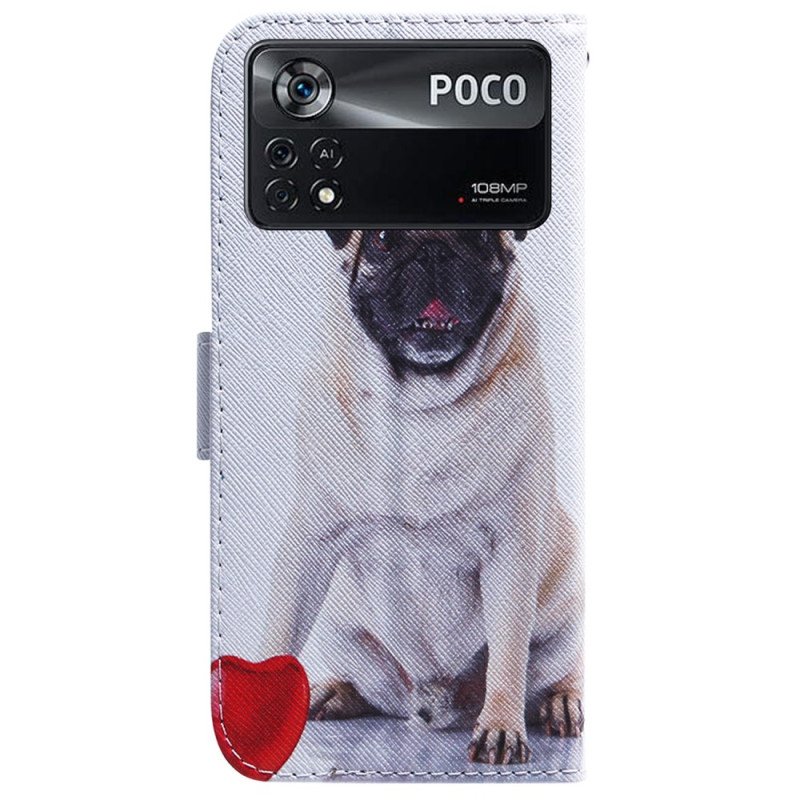 Fodral Poco X4 Pro 5G Mops Hund