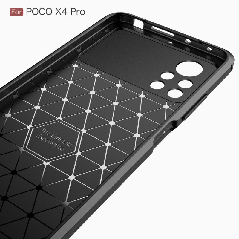 Skal Poco X4 Pro 5G Borstad Kolfiber