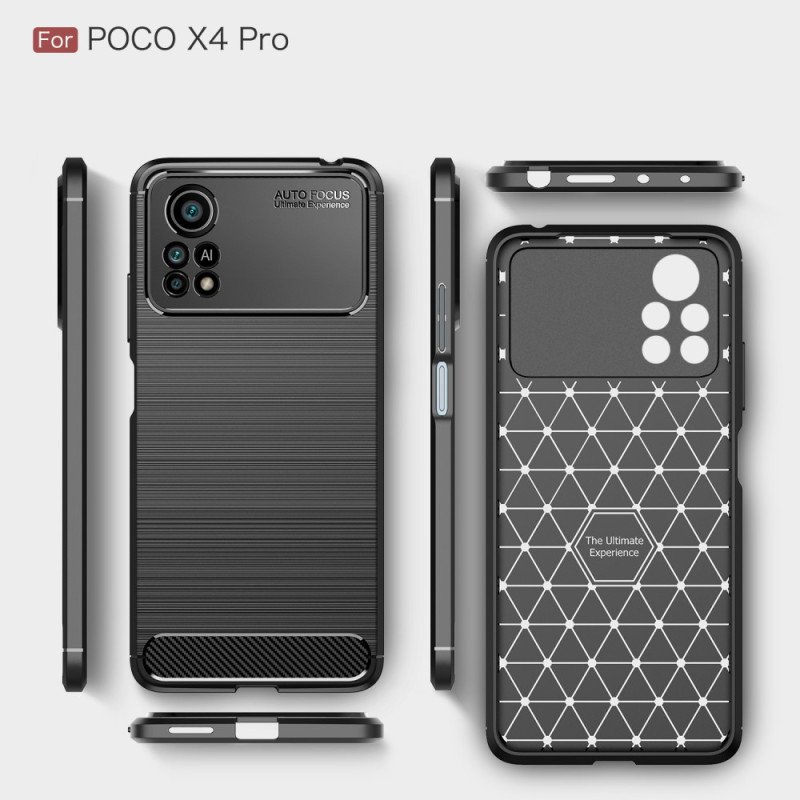 Skal Poco X4 Pro 5G Borstad Kolfiber