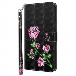 Skyddsfodral Google Pixel 9 Floral Print Strappy