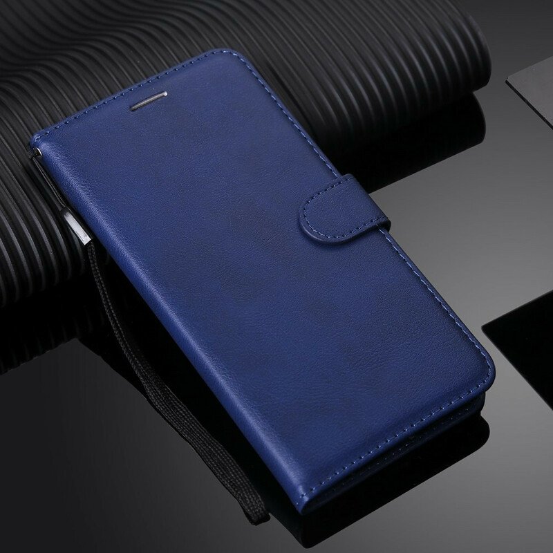 Fodral Xiaomi Mi Note 10 / 10 Pro Med Kedjar Strappy Läderstil