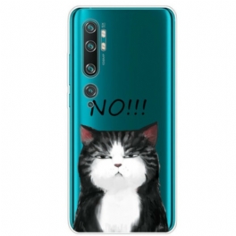 Mobilskal Xiaomi Mi Note 10 / 10 Pro Katten Som Säger Nej