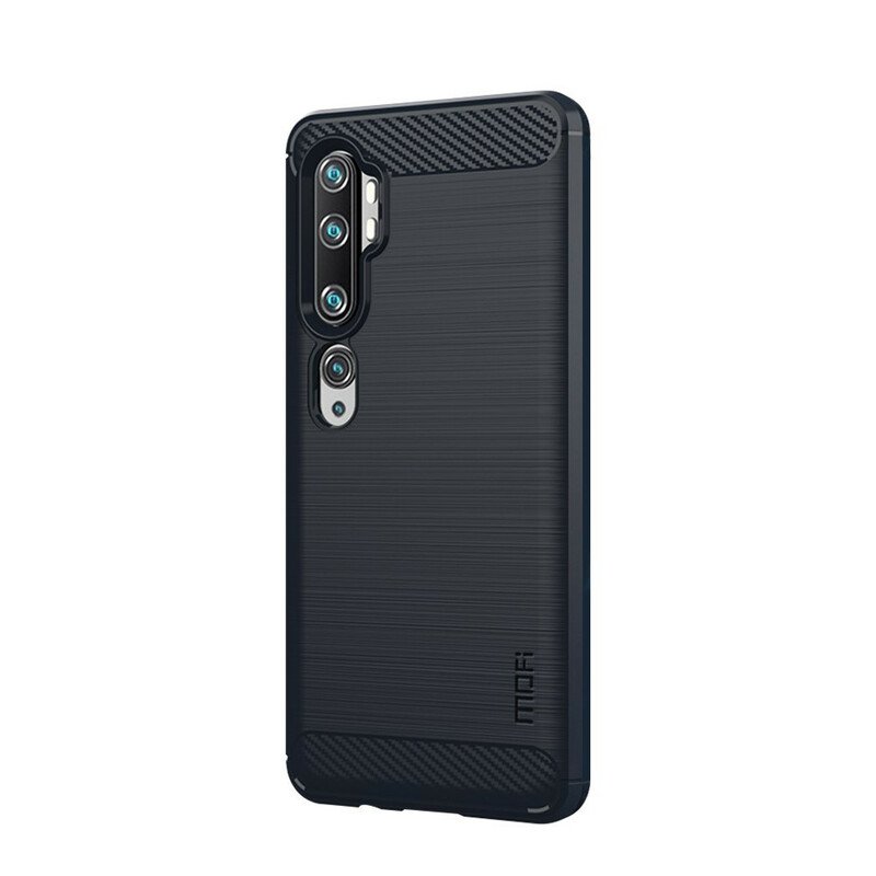 Skal Xiaomi Mi Note 10 / 10 Pro Mofi Borstad Kolfiber