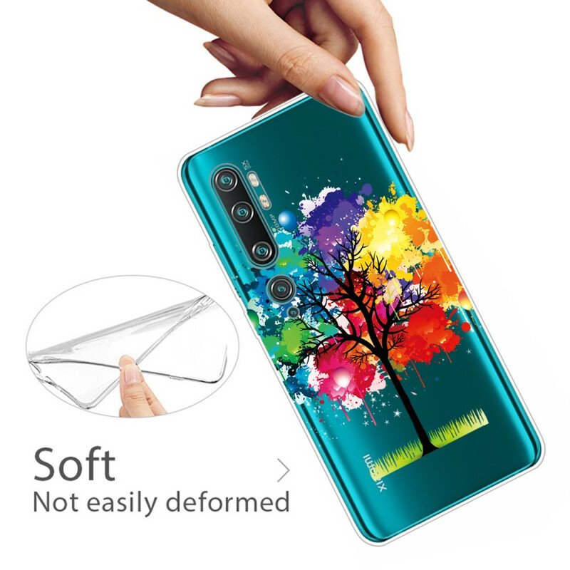 Skal Xiaomi Mi Note 10 / 10 Pro Sömlös Akvarellträd