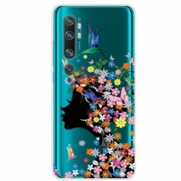 Skal Xiaomi Mi Note 10 / 10 Pro Vackert Blomhuvud