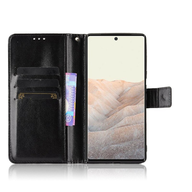 Fodral Google Pixel 6 Flashig Konstläder