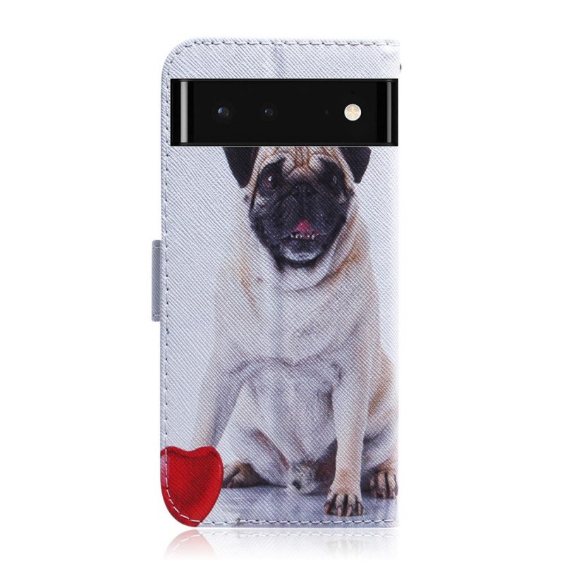 Fodral Google Pixel 6 Mops Hund